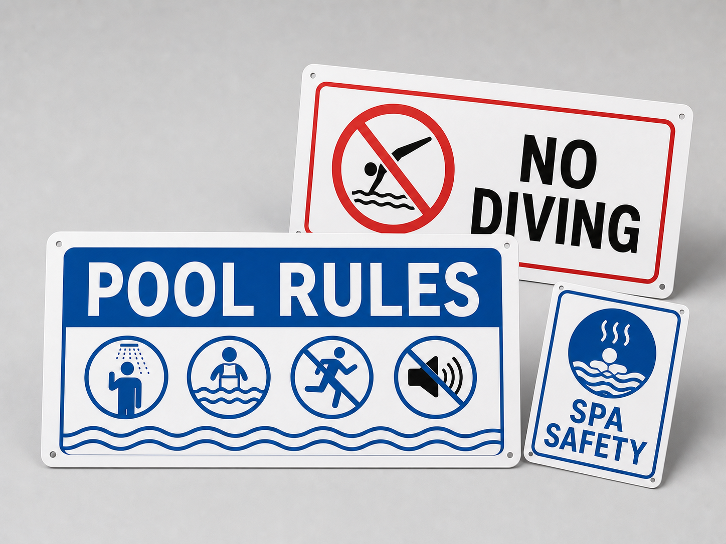 Public Pool & Spa Rule Signs — Ontario O. Reg. 565/90 product image